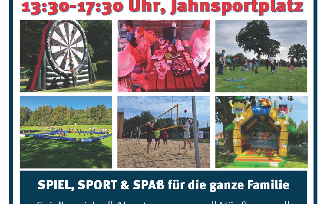 HSV Sommer Spaß – Spiel- & Sportfest am 19.07.25