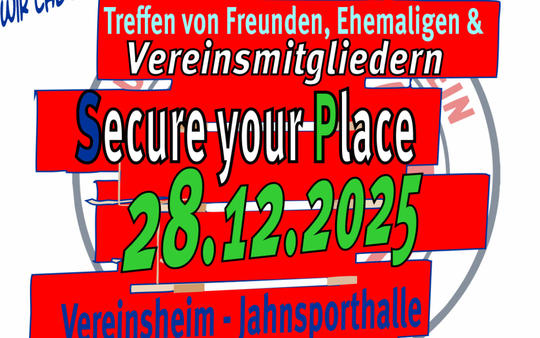 Einladung zum Mitgliedertreffen & Ehemalige