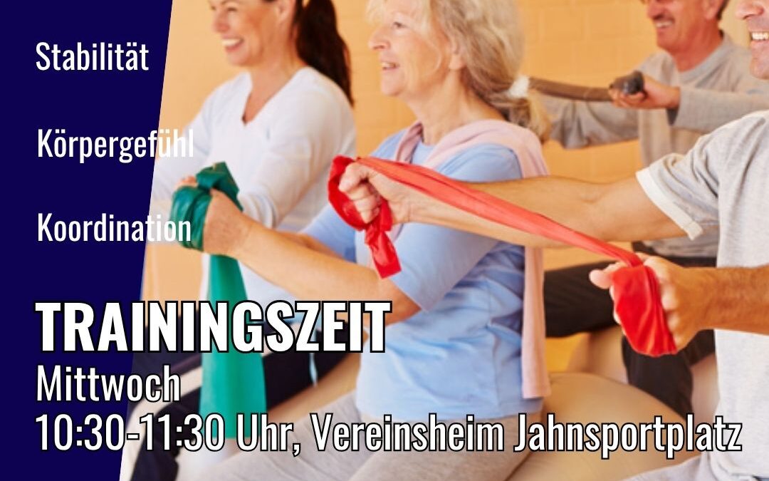 NEU: Senior Vital & Fit – Hockergymnastik/-fitness