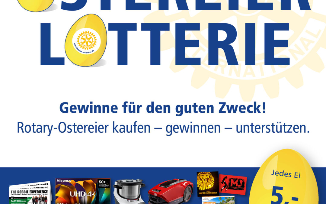 Ostereierlotterie 2026 – HSV ist Verkaufsstelle